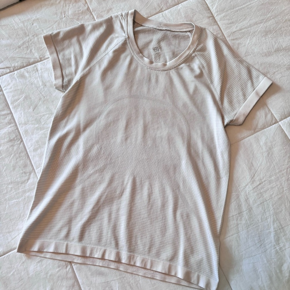 lululemon white swiftly tech short sleeve